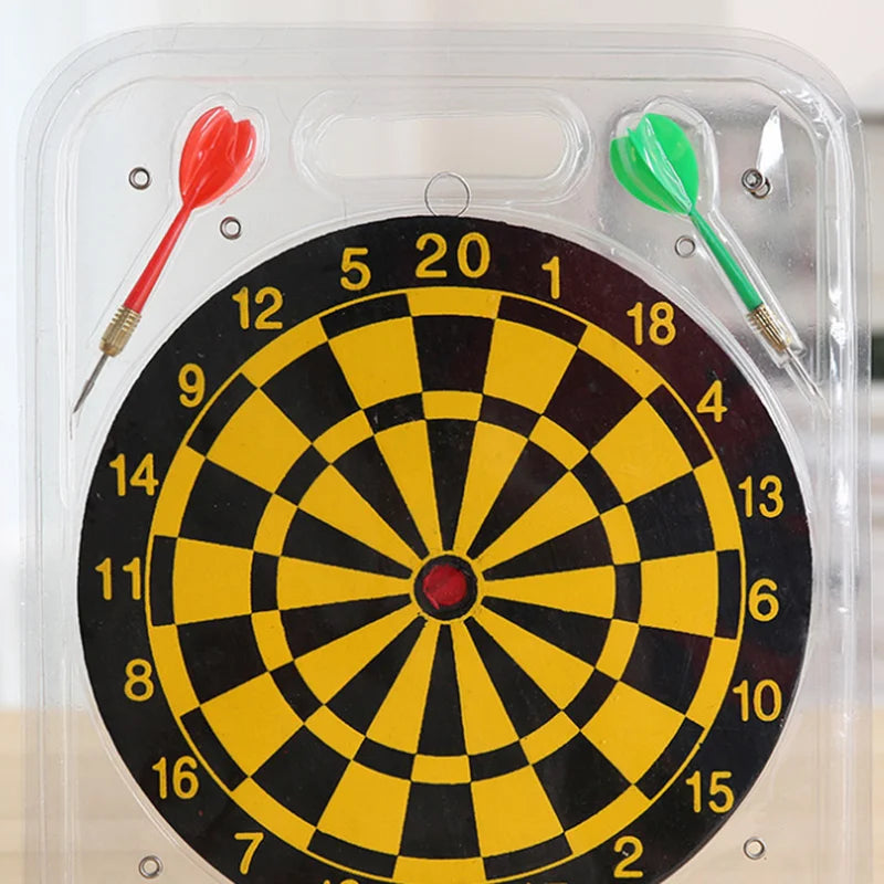 Leisure sports professional shooting dart target 2 darts and dart board combination high quality indoor dart game set