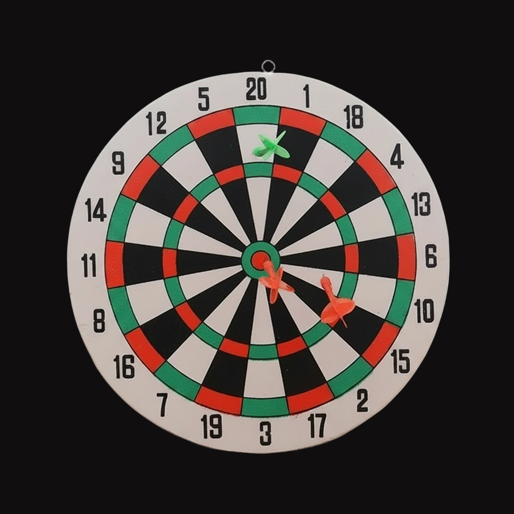 Foam Dart Board – Dual-Sided