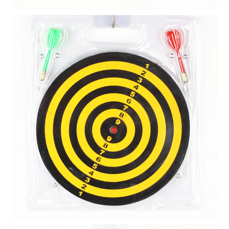 Leisure sports professional shooting dart target 2 darts and dart board combination high quality indoor dart game set