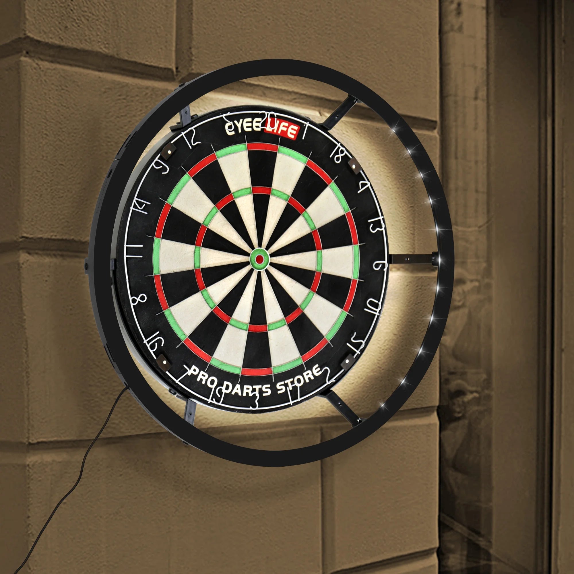CyeeLife Dart Board LED Lighting System – Play Darts Anytime