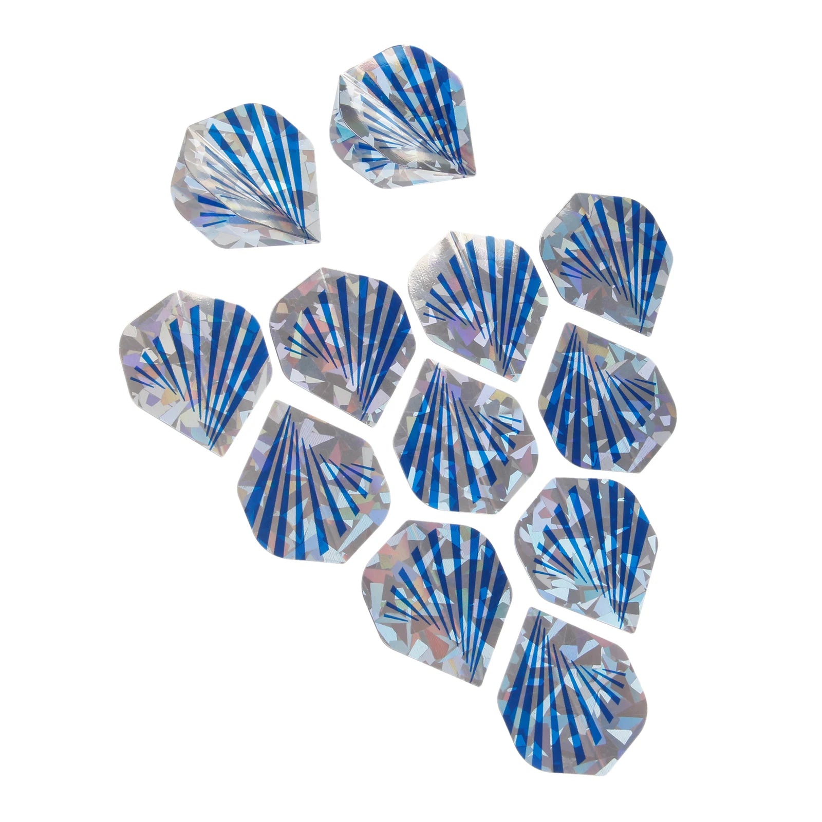 12-Pack Premium Laser-Reflective Dart Flights