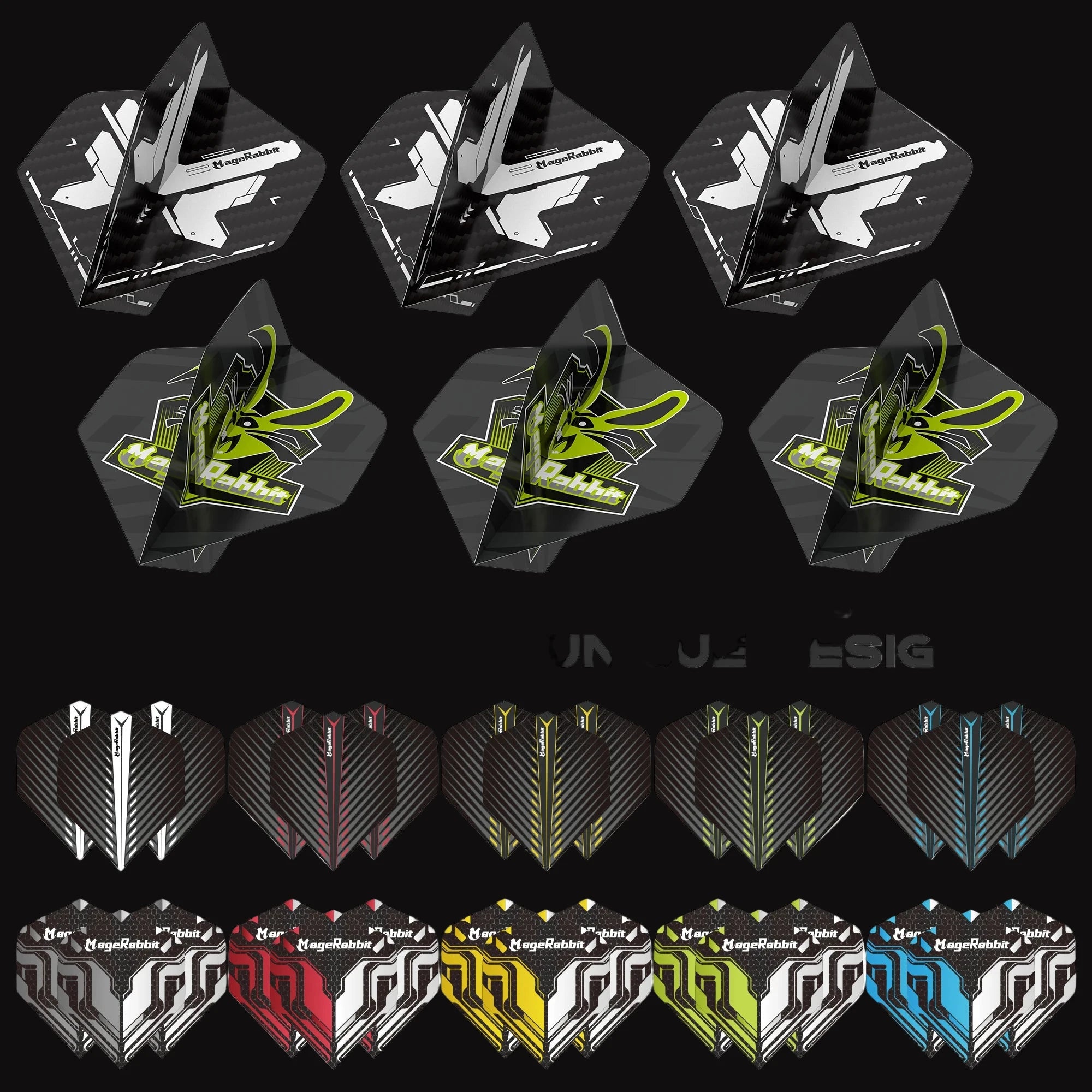 MageRbbit Dart Accessories Kit – 195 Piece Bumper Set