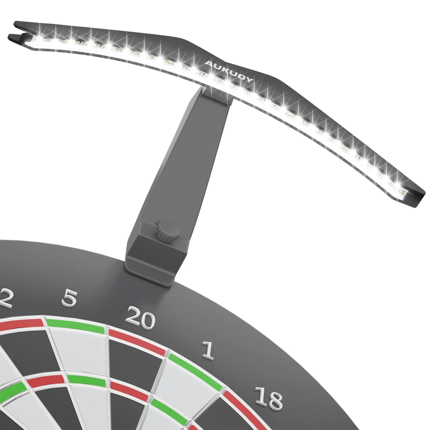 Pro Dartboard LED Halo Light – 360° Shadow-Free Illumination with 3m Power Cable