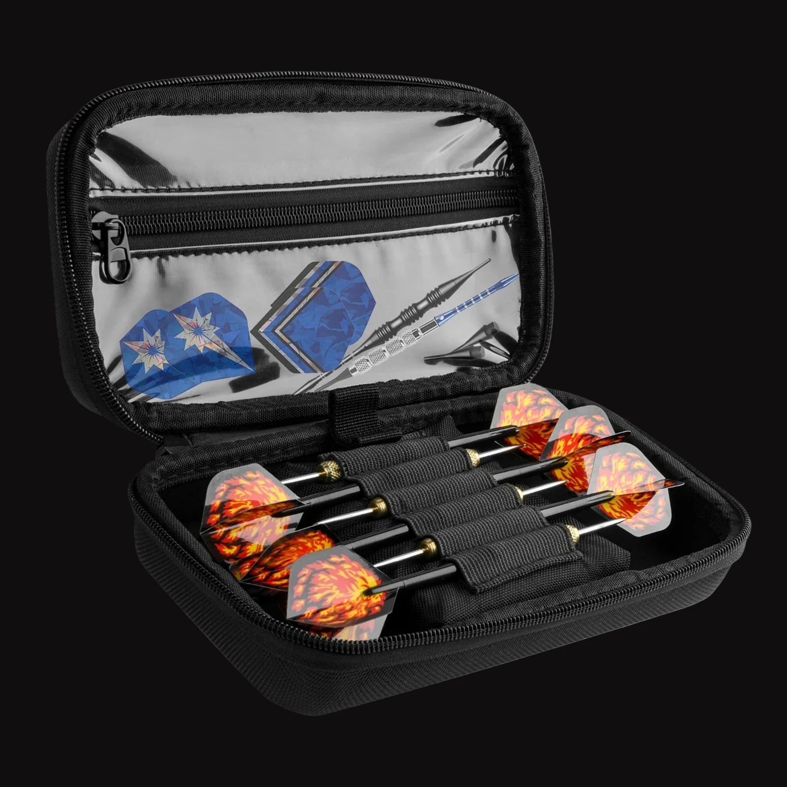 Dart Carrying & Storage Case – Organizer Bag with Elastic Bands