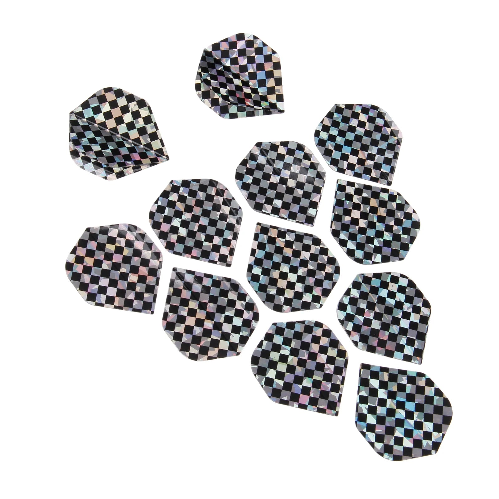 12-Pack Premium Laser-Reflective Dart Flights