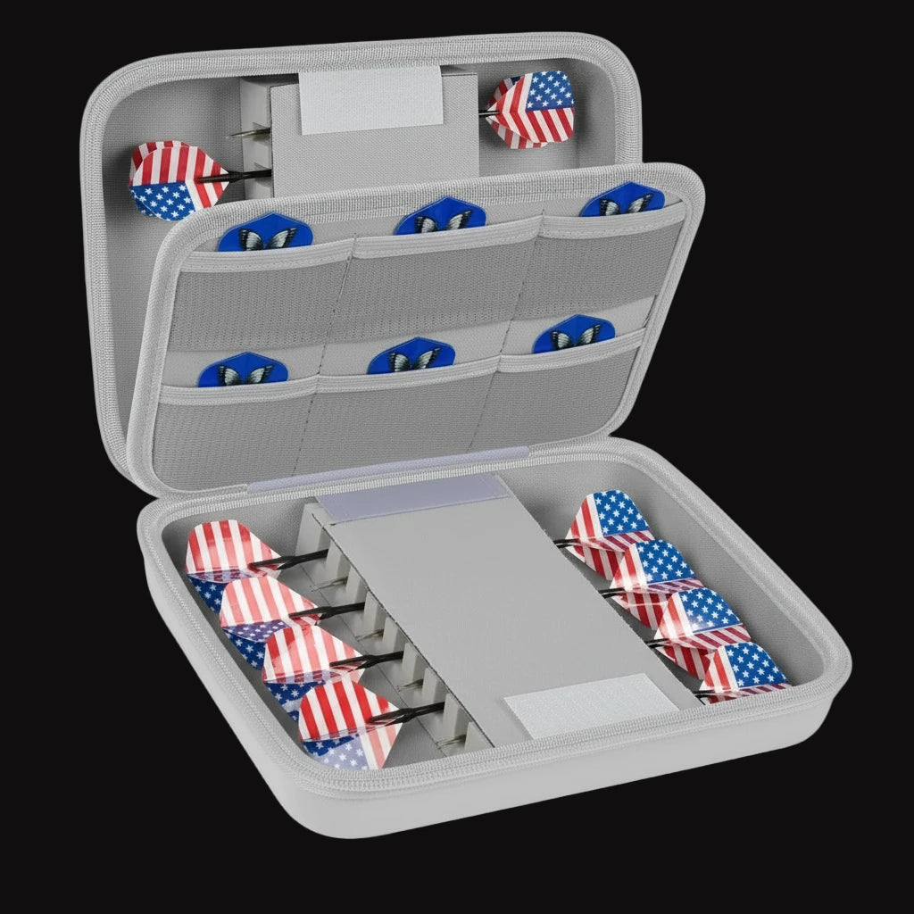 16-Dart Storage Case – Portable Organizer Box