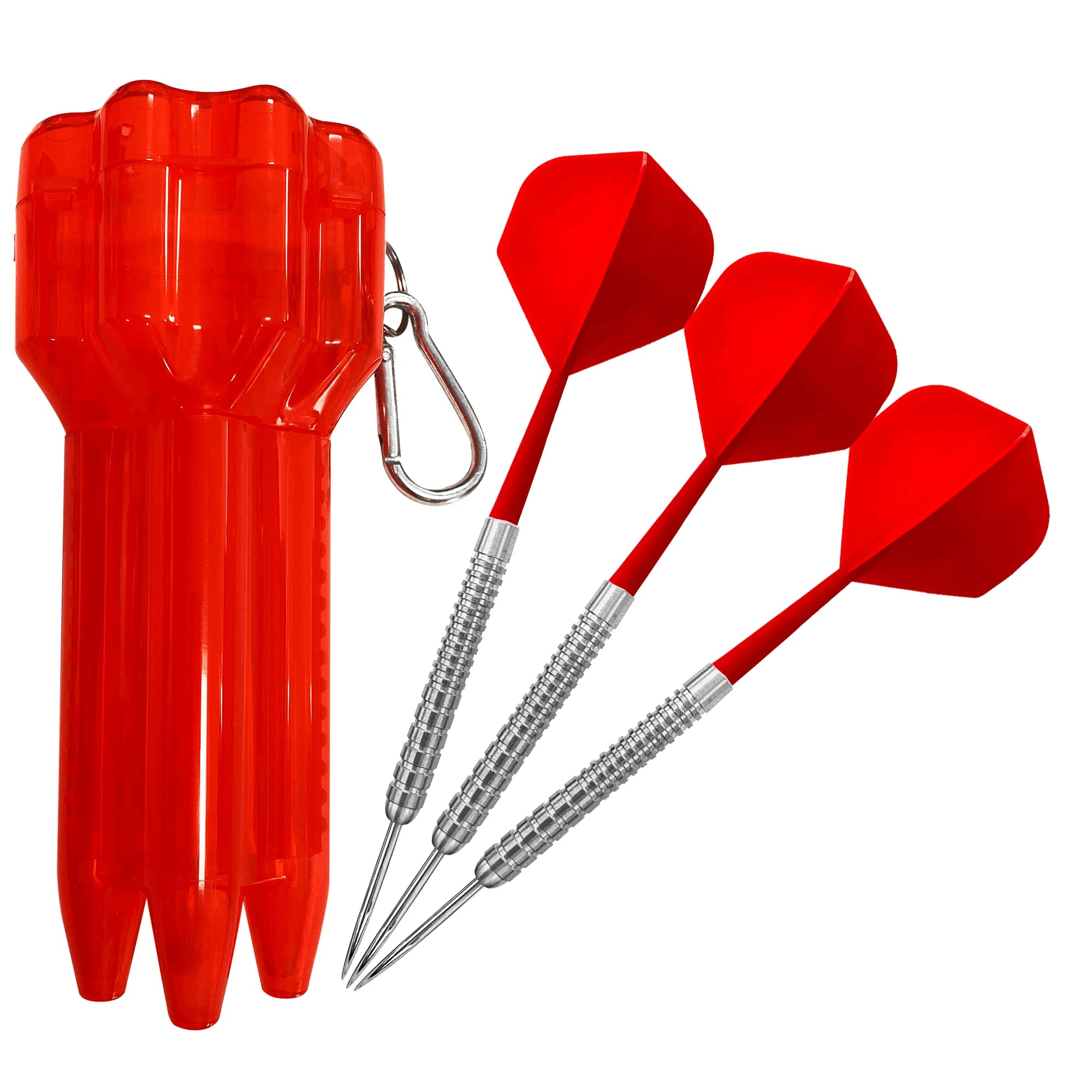 WEDARTER 23g Tungsten Steel Professional Steel-Tip Darts Set – 90% Hardness, Precision Grip, Portable Case – 7 Colour Variants