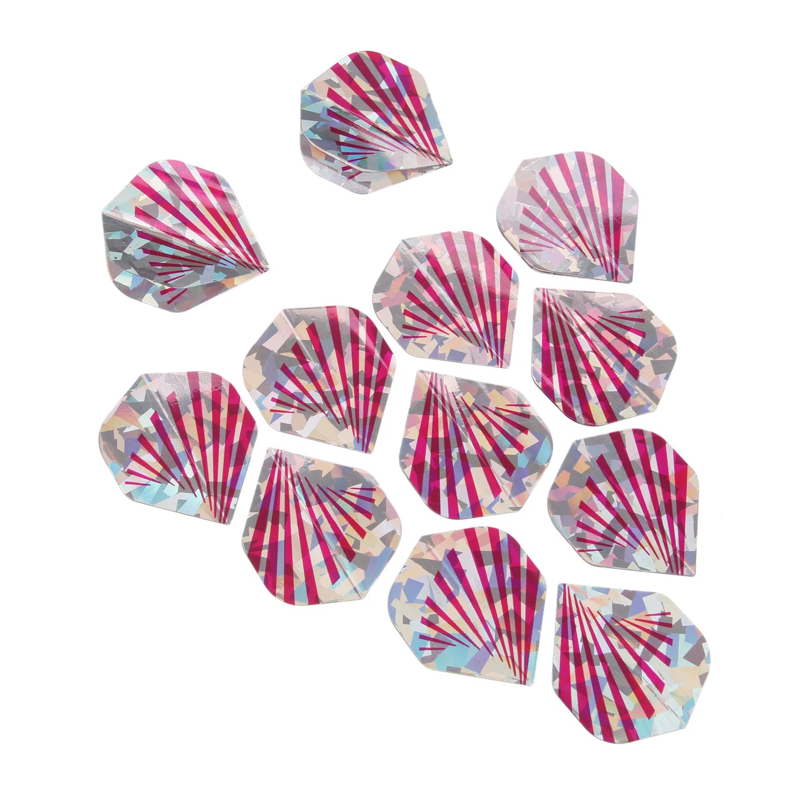 12-Pack Premium Laser-Reflective Dart Flights