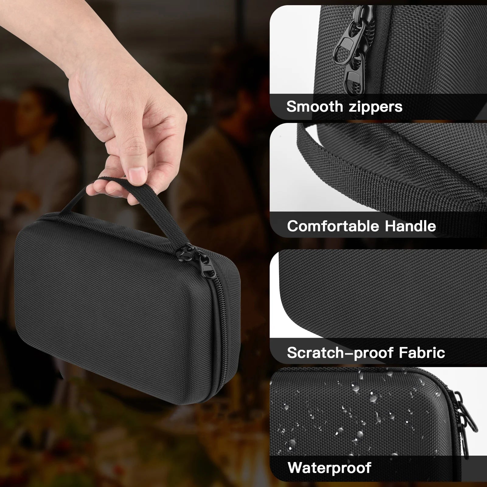 Dart Carrying & Storage Case – Organizer Bag with Elastic Bands