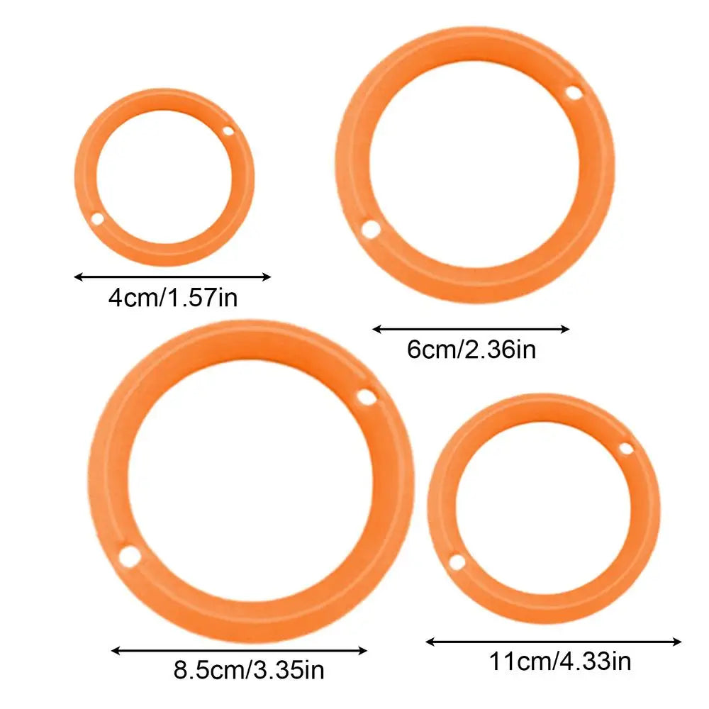 Dart Practice Ring Set – 4-Piece Target Accuracy Training O-Rings
