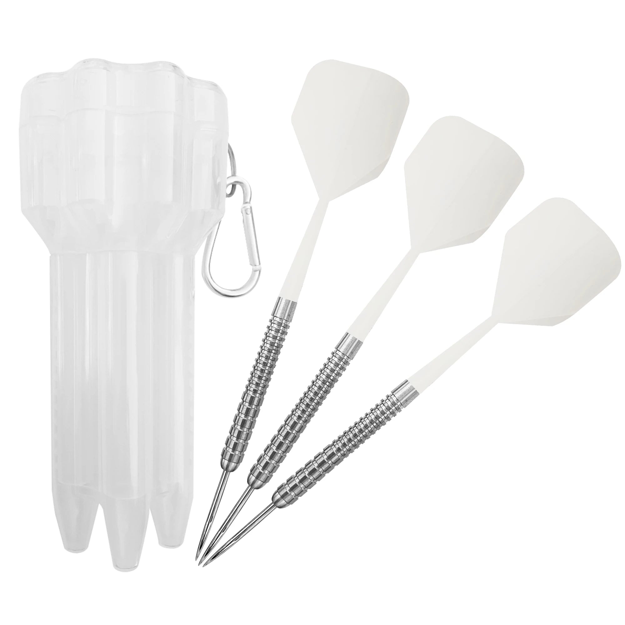 WEDARTER 23g Tungsten Steel Professional Steel-Tip Darts Set – 90% Hardness, Precision Grip, Portable Case – 7 Colour Variants