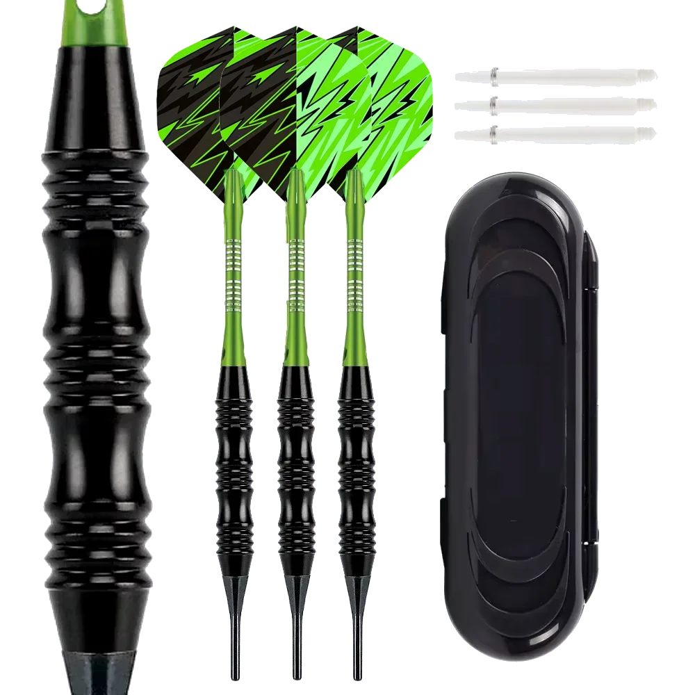Premium 20g Professional Soft Tip Darts Set – Aluminum Alloy Barrel with Carry Case
