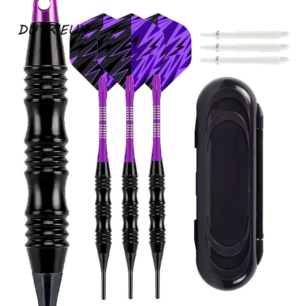Premium 20g Professional Soft Tip Darts Set – Aluminum Alloy Barrel with Carry Case