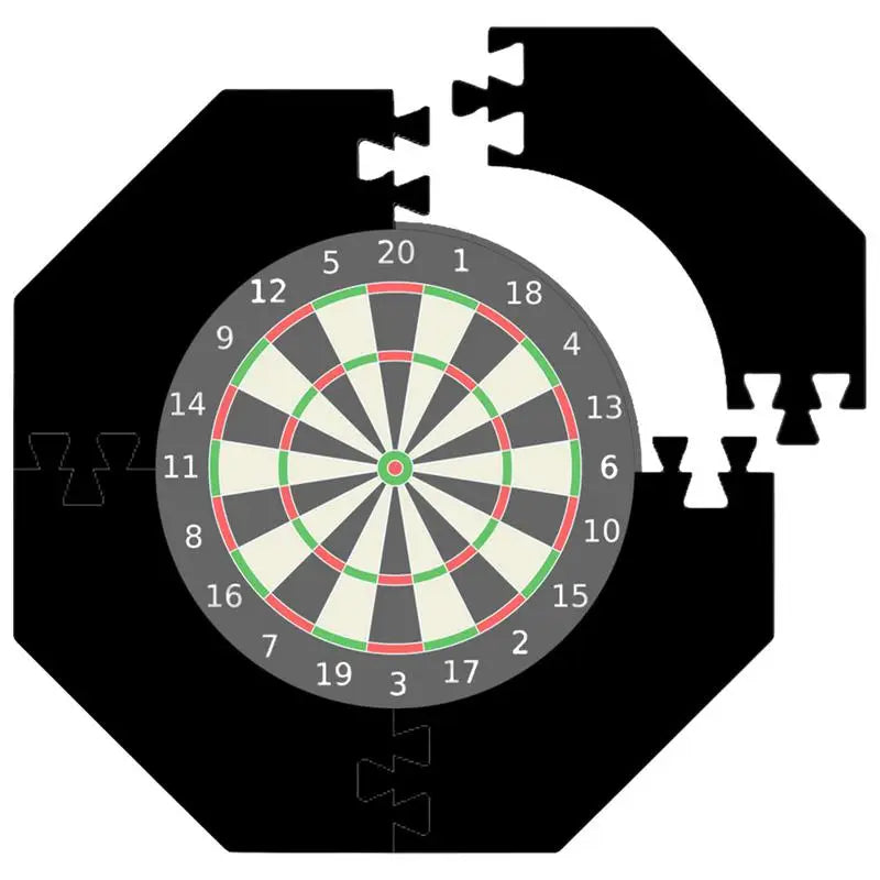 The Blackout Octagonal Dartboard Surround
