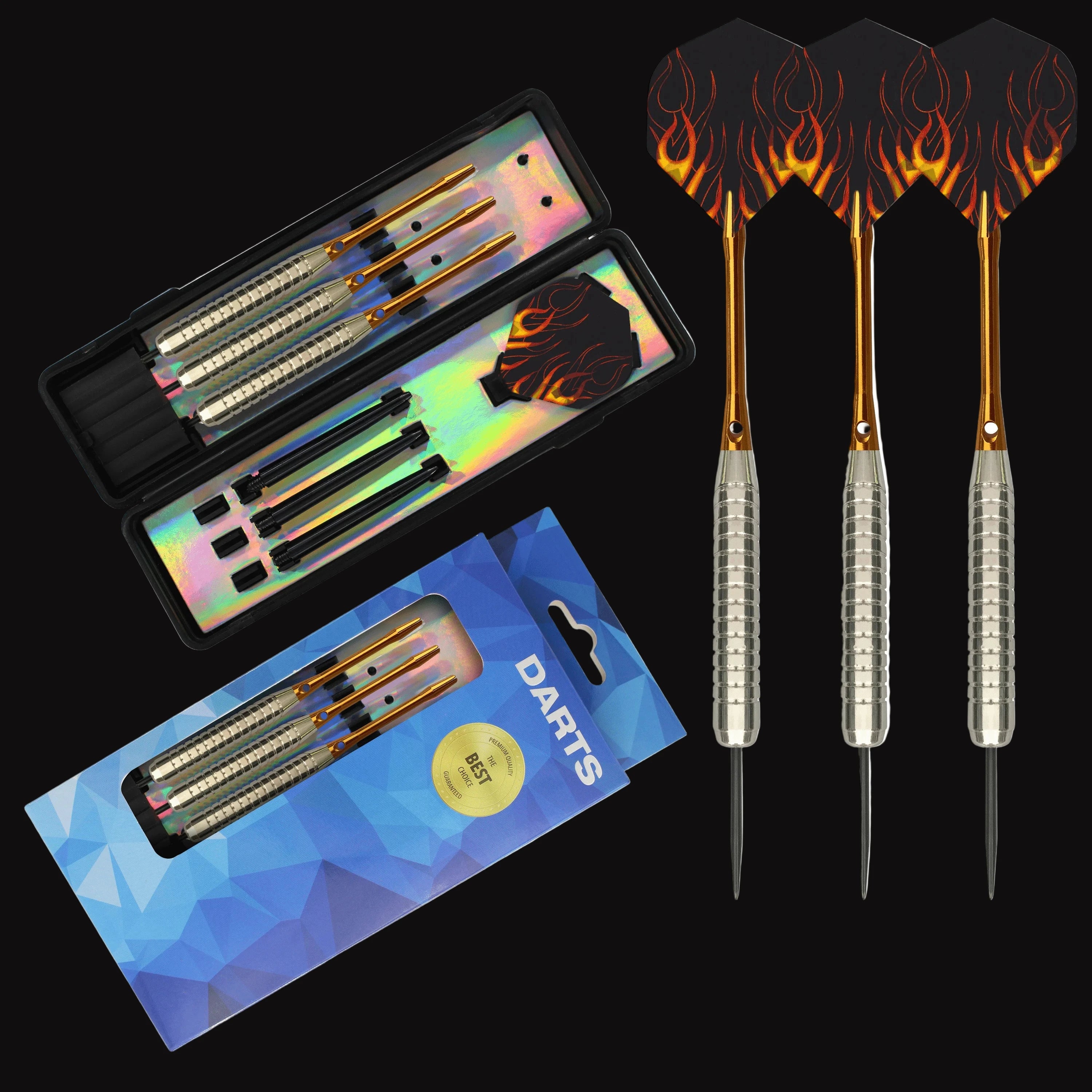 WEDARTER Professional Steel Tip Darts 3 Pack – 23g