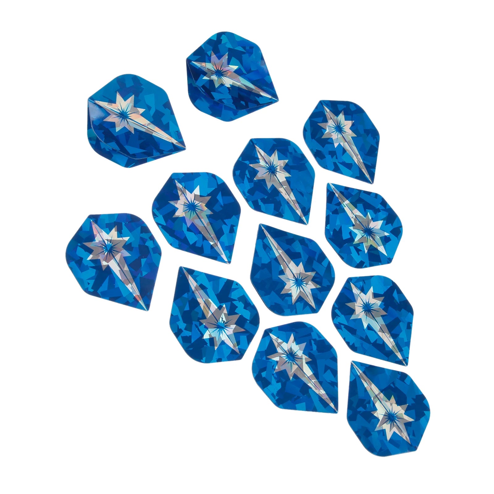 12-Pack Premium Laser-Reflective Dart Flights
