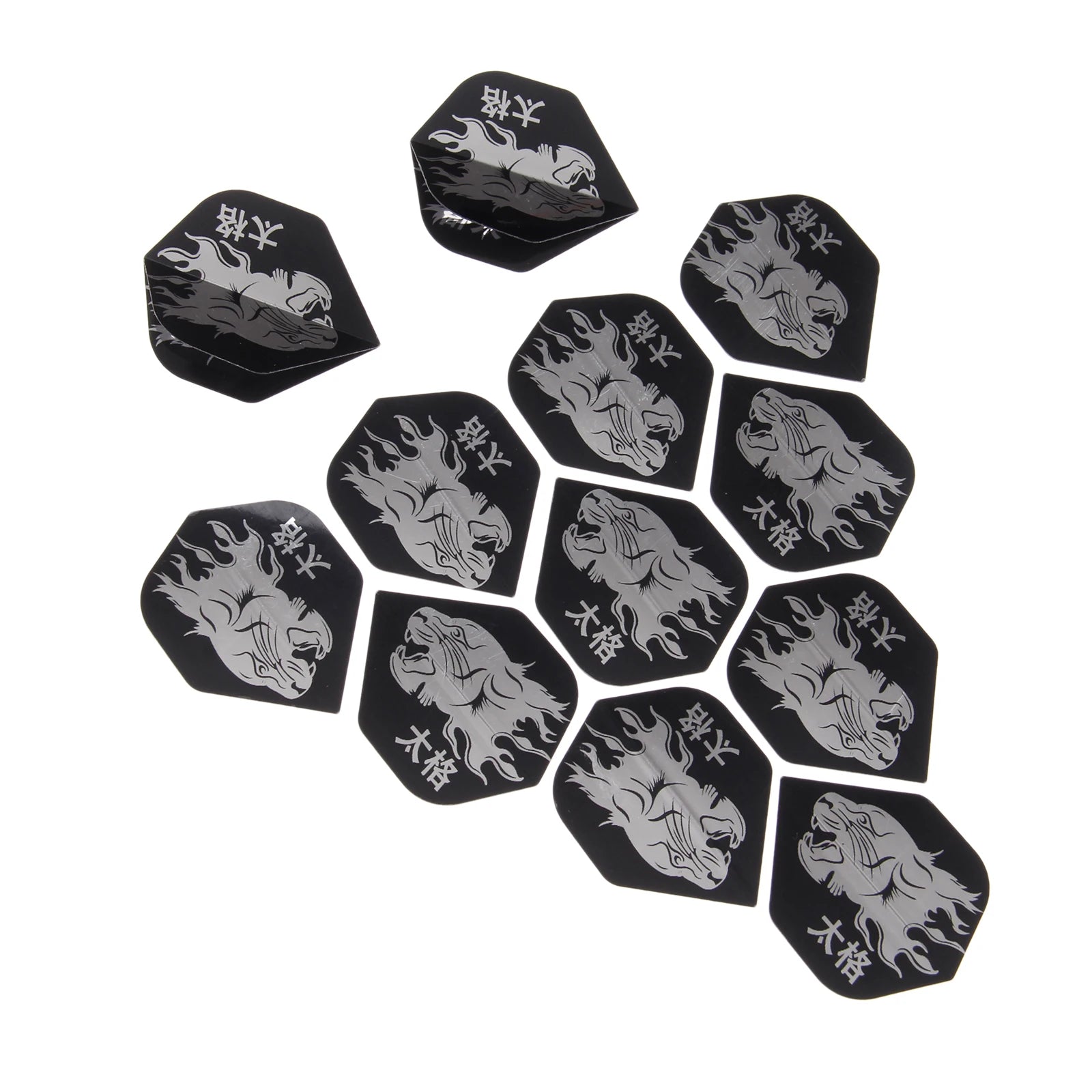 12-Pack Premium Laser-Reflective Dart Flights