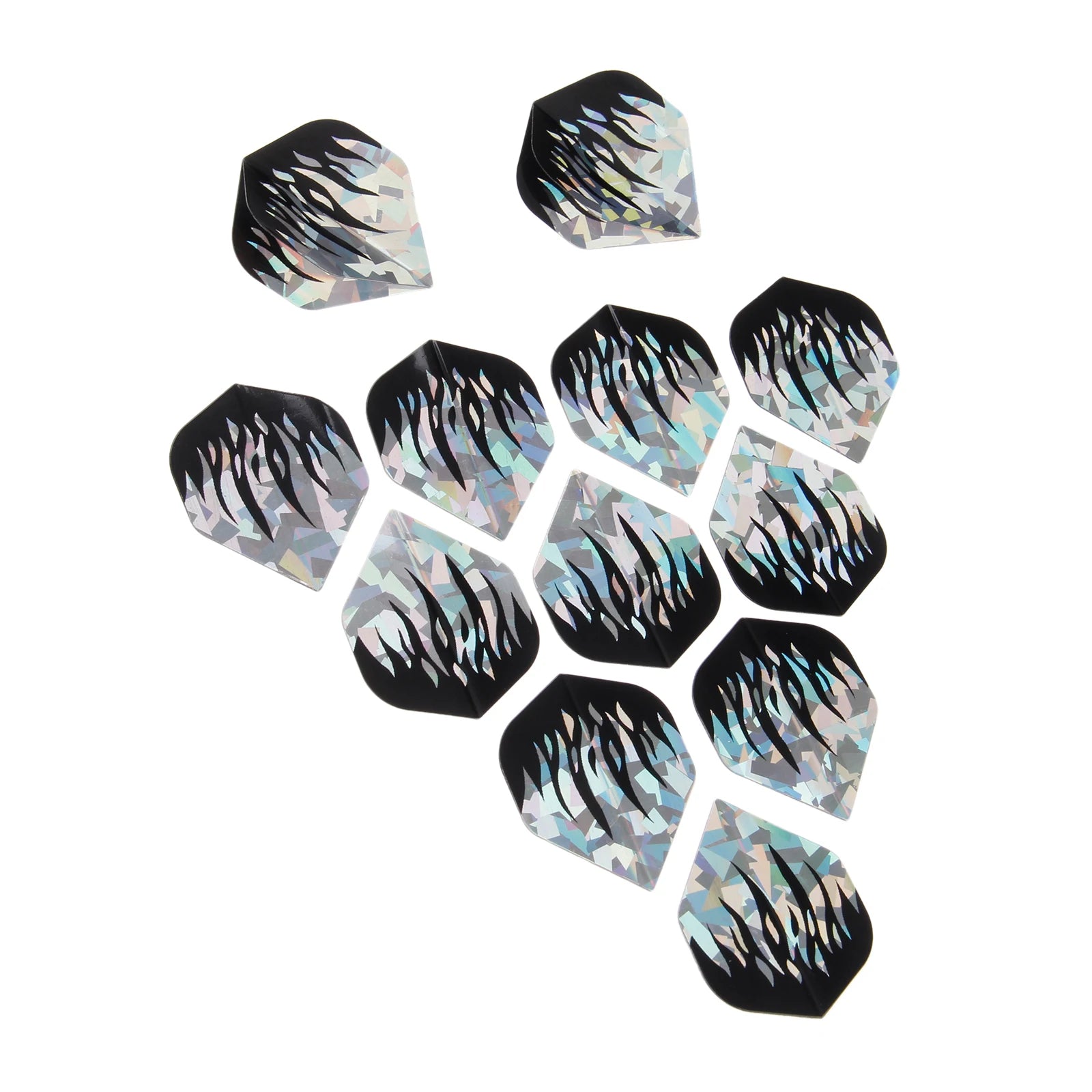 12-Pack Premium Laser-Reflective Dart Flights