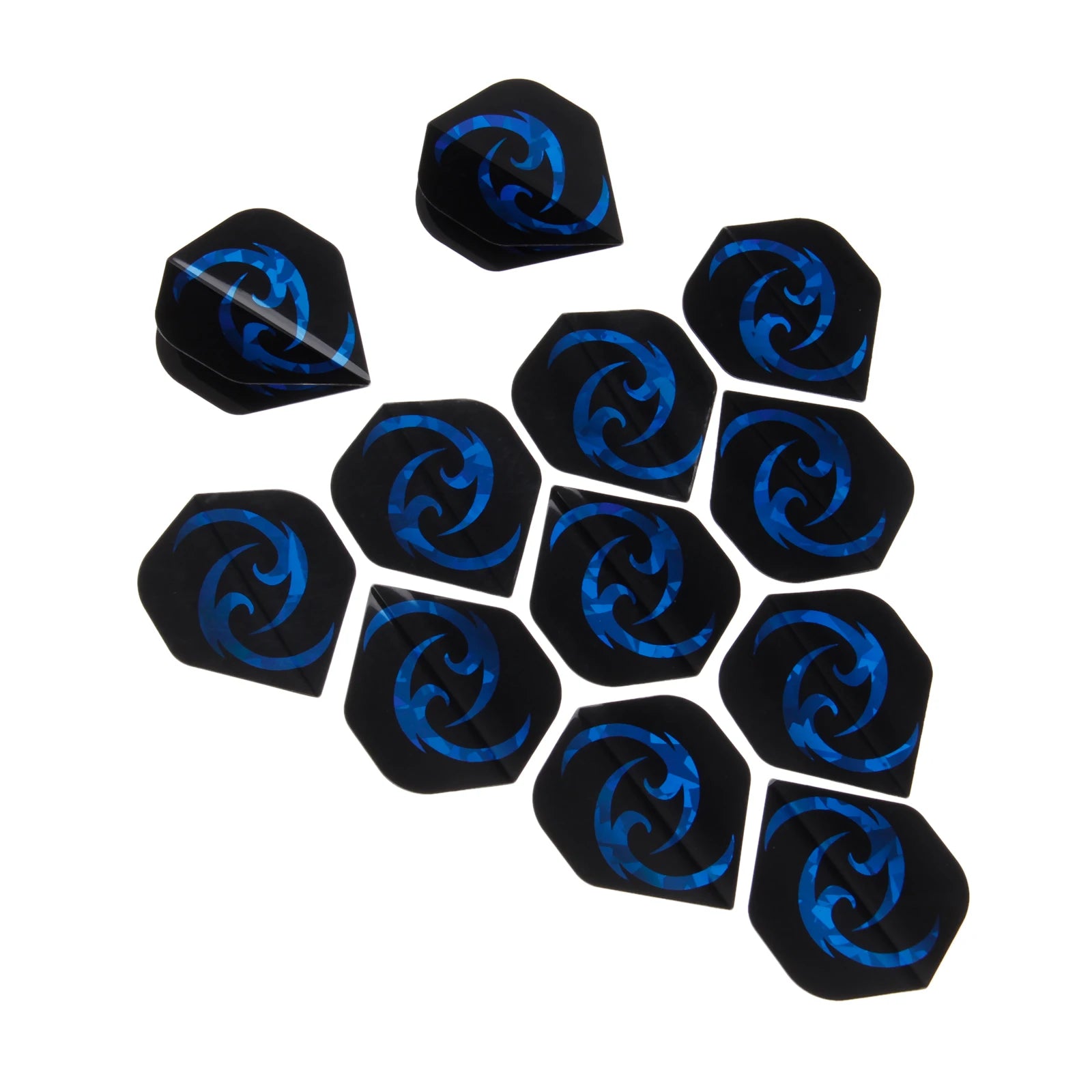 12-Pack Premium Laser-Reflective Dart Flights