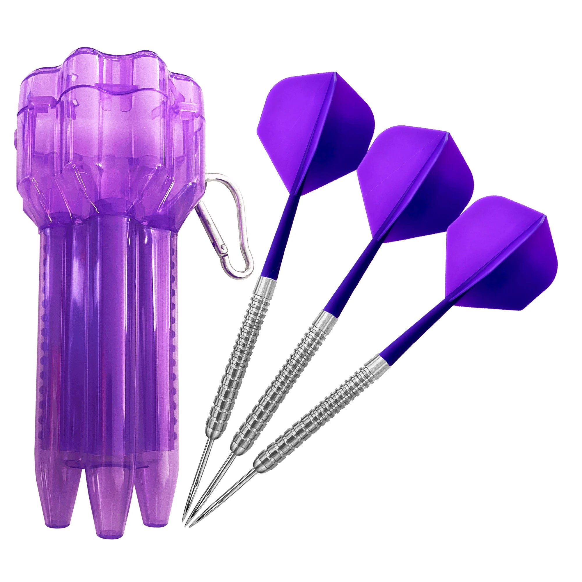 WEDARTER 23g Tungsten Steel Professional Steel-Tip Darts Set – 90% Hardness, Precision Grip, Portable Case – 7 Colour Variants