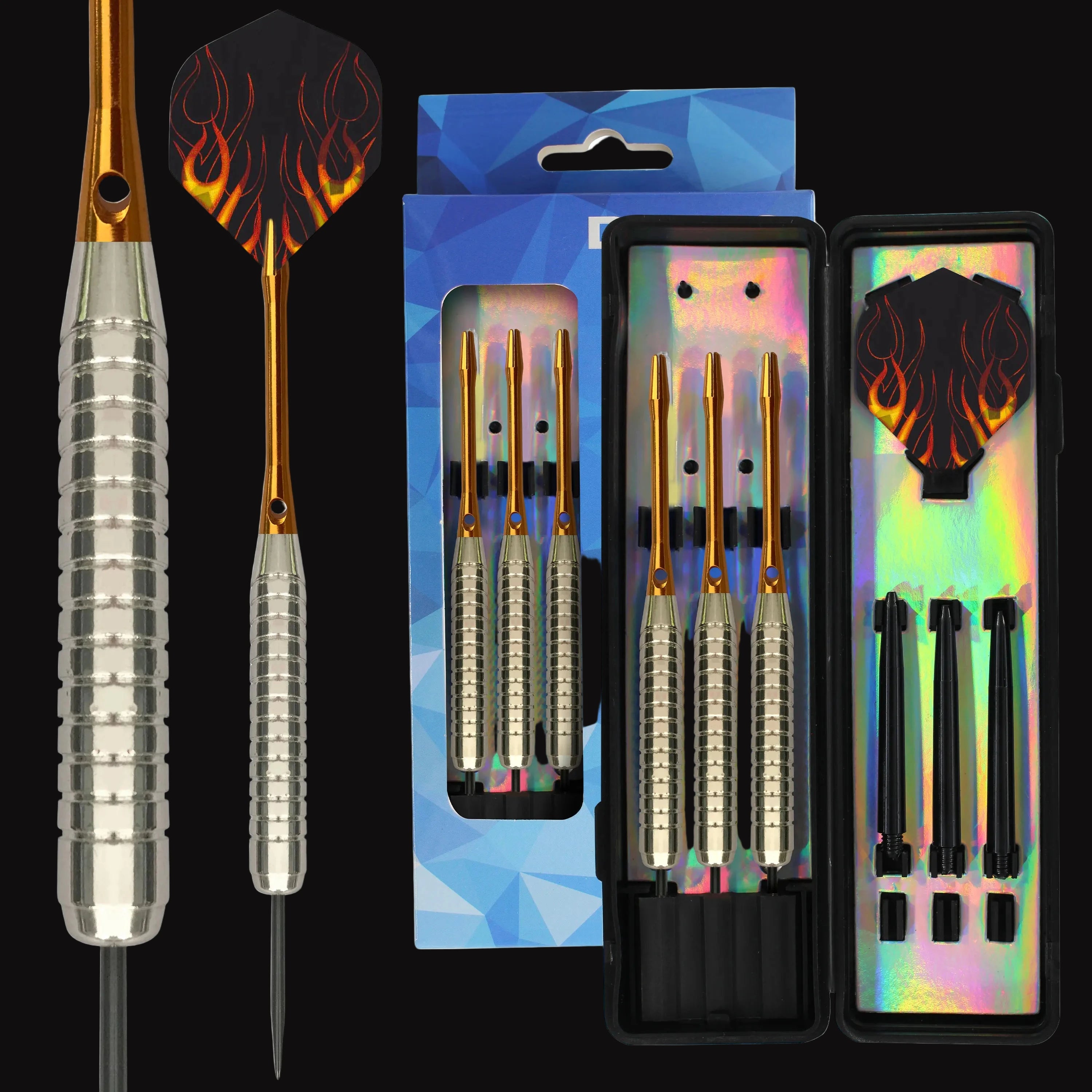 WEDARTER Professional Steel Tip Darts 3 Pack – 23g