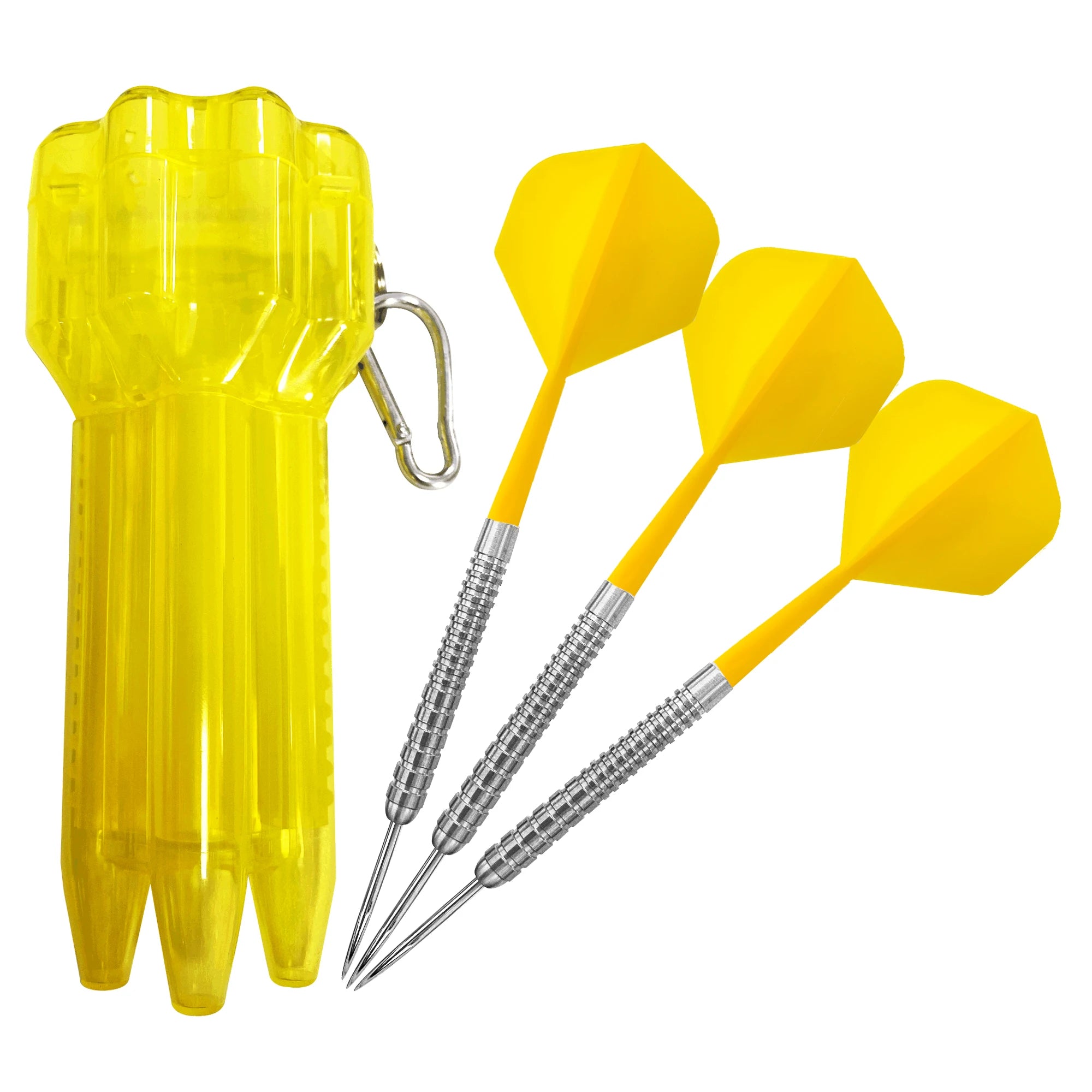 WEDARTER 23g Tungsten Steel Professional Steel-Tip Darts Set – 90% Hardness, Precision Grip, Portable Case – 7 Colour Variants