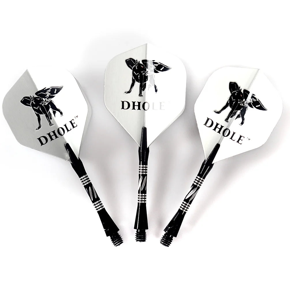 CUESOUL DHOLE Tungsten Steel Tip Darts Set – 20g / 21g / 24g / 25g / 30g + Slim Carry Case